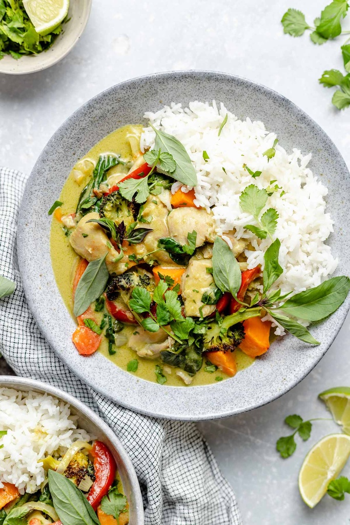 Green Curry rice